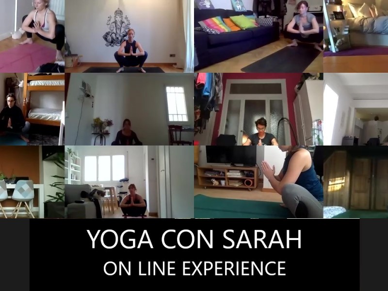 Yoga con Sarah On line Experience
